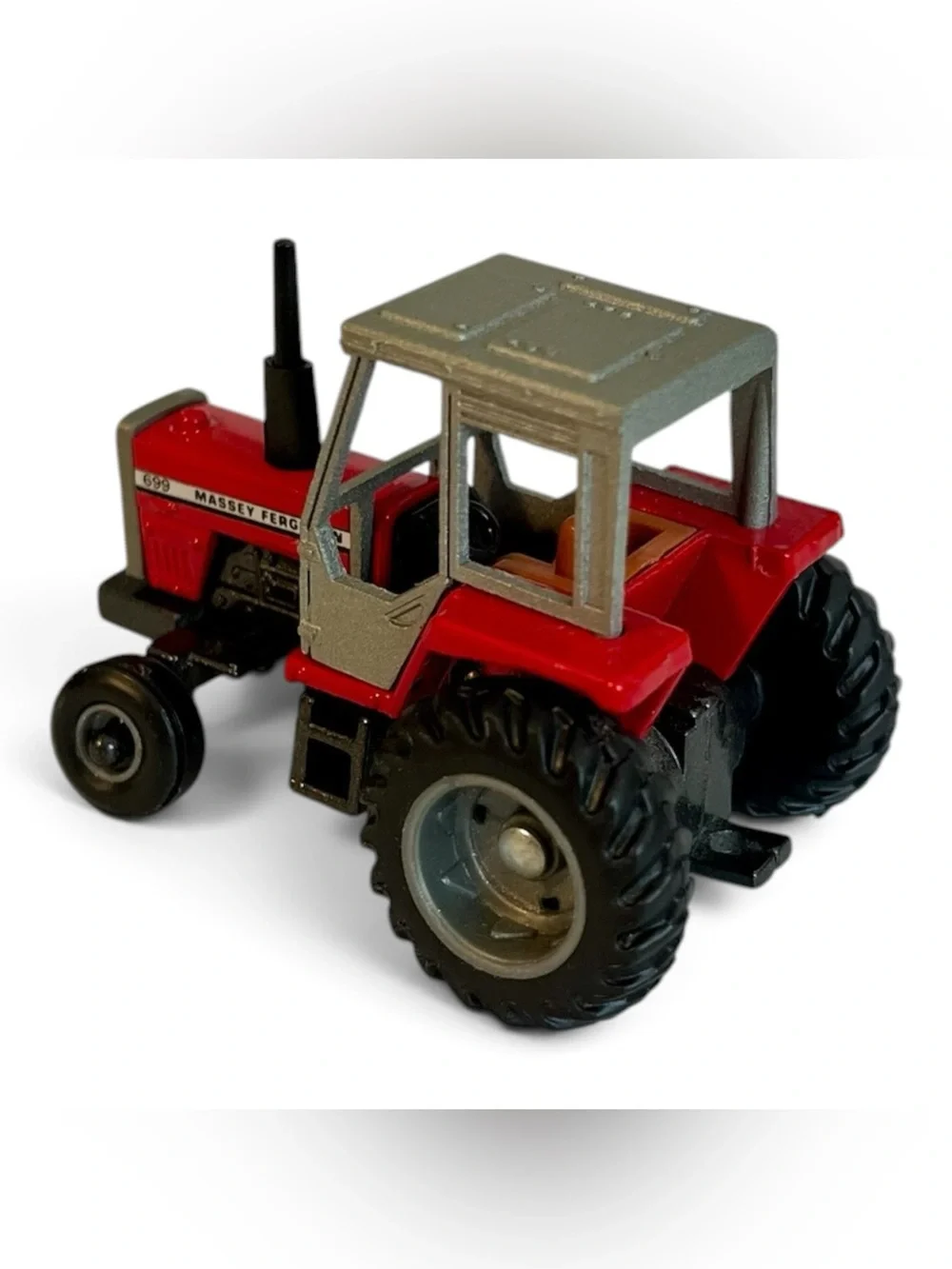 1980's ERTL Red Diecast Massey Ferguson MF 699 2WD Utility Tractor 1/64